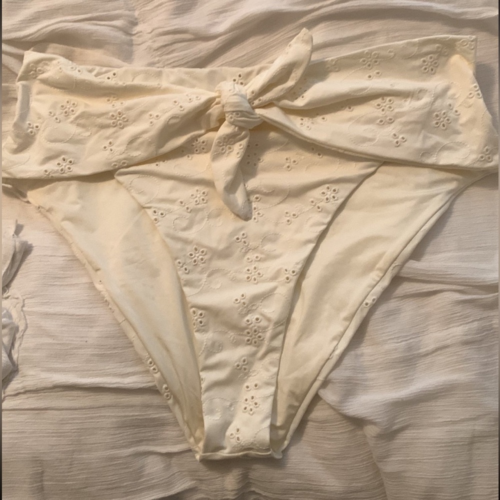 Onia Riviera Eyelet Bikini Bottom